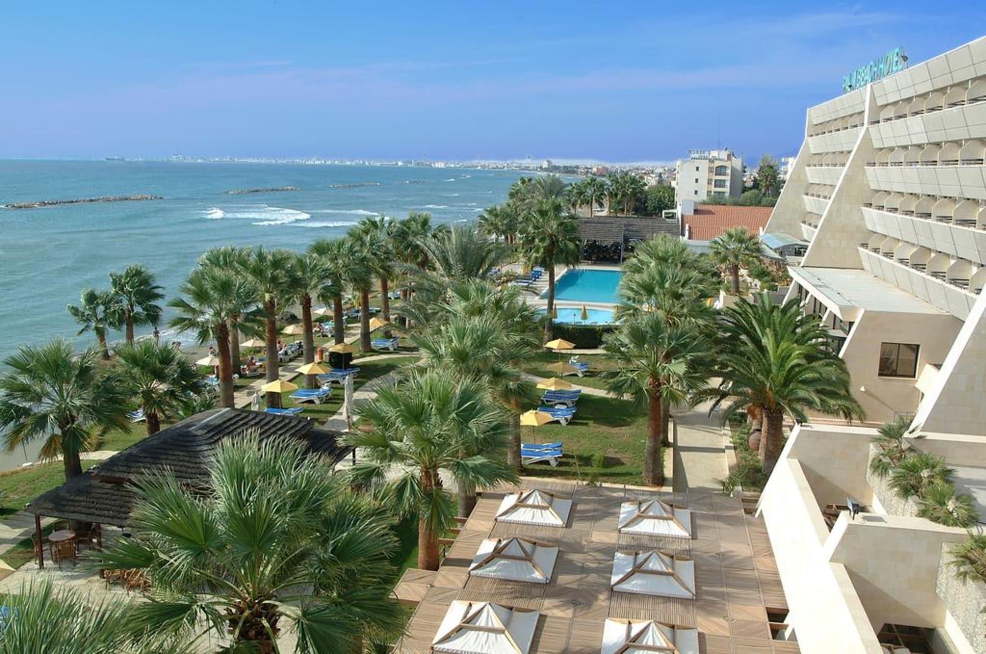 Palm Beach Hotel & Bungalows Lárnaca Exterior foto
