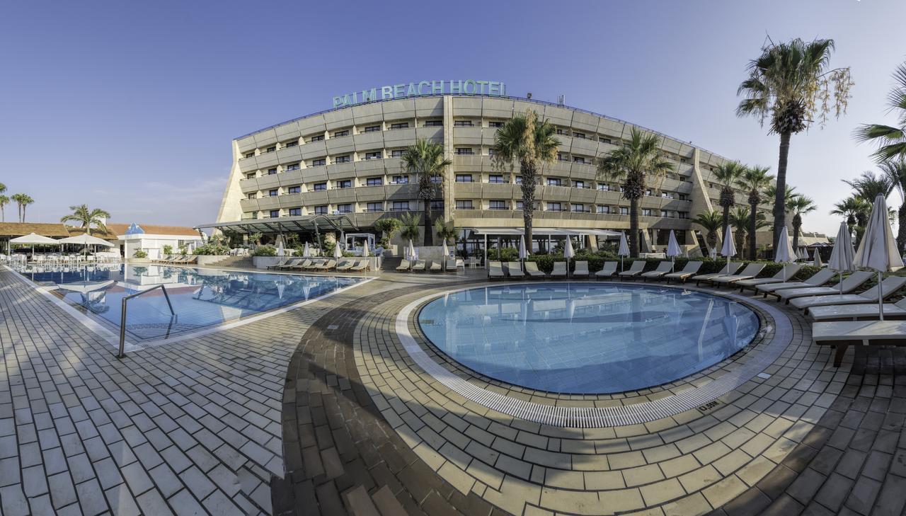Palm Beach Hotel & Bungalows Lárnaca Exterior foto